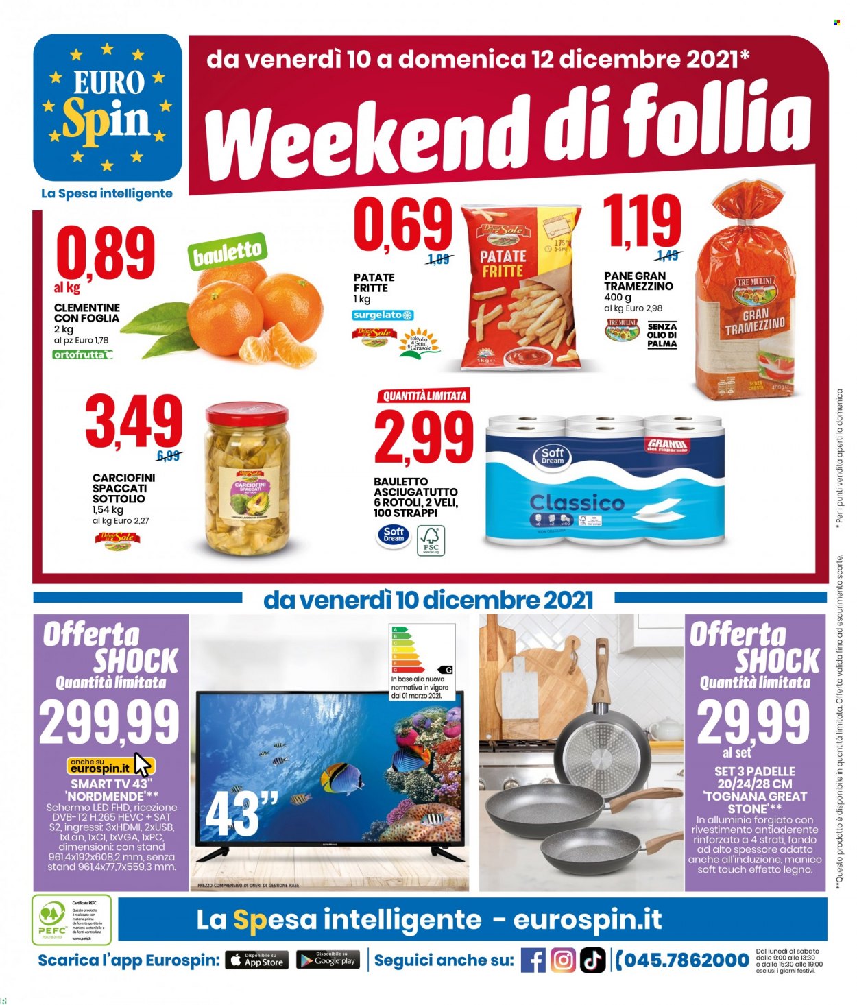 Volantino EuroSpin - 2/12/2021 - 12/12/2021. Pagina 24