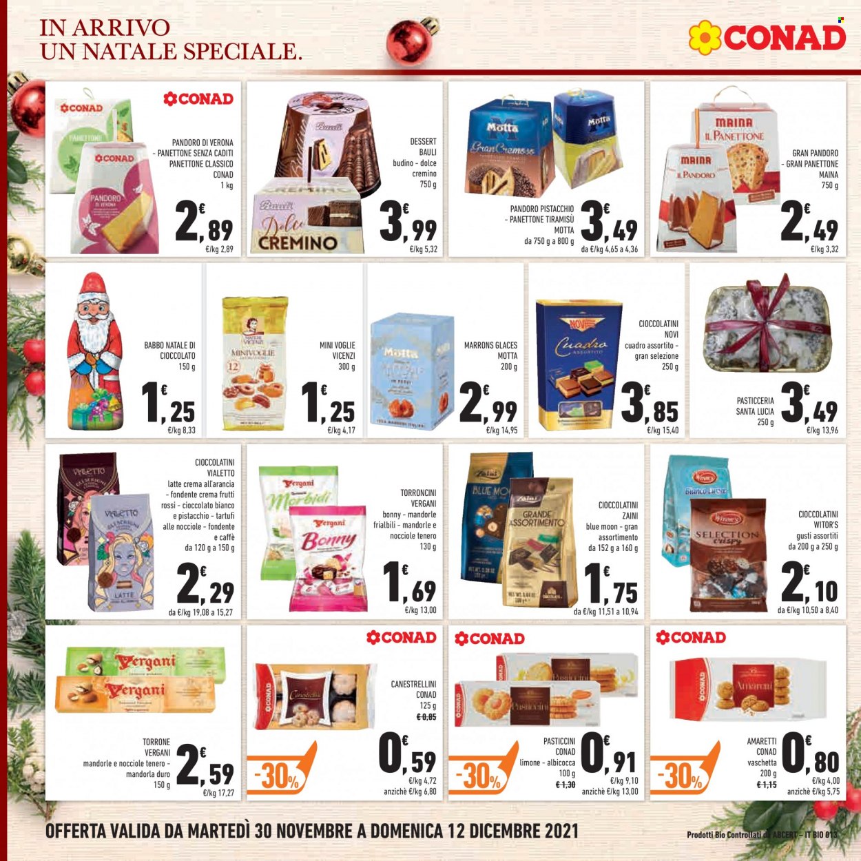 Volantino Conad - 30/11/2021 - 12/12/2021. Pagina 22