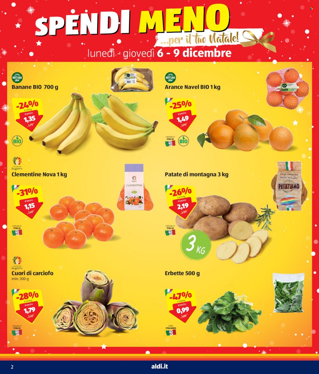 Volantino Aldi - 6/12/2021 - 12/12/2021. Pagina 2