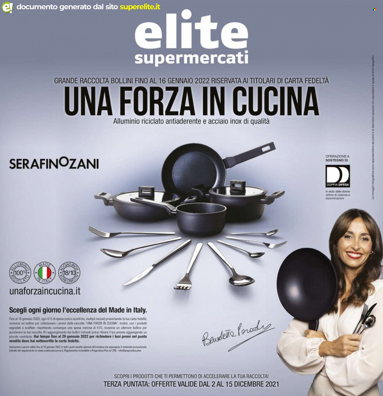 thumbnail - Volantino Elite Supermercati - 2/12/2021 - 15/12/2021.