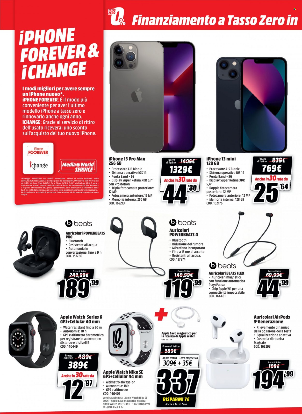 Volantino MediaWorld - 3/12/2021 - 8/12/2021. Pagina 2