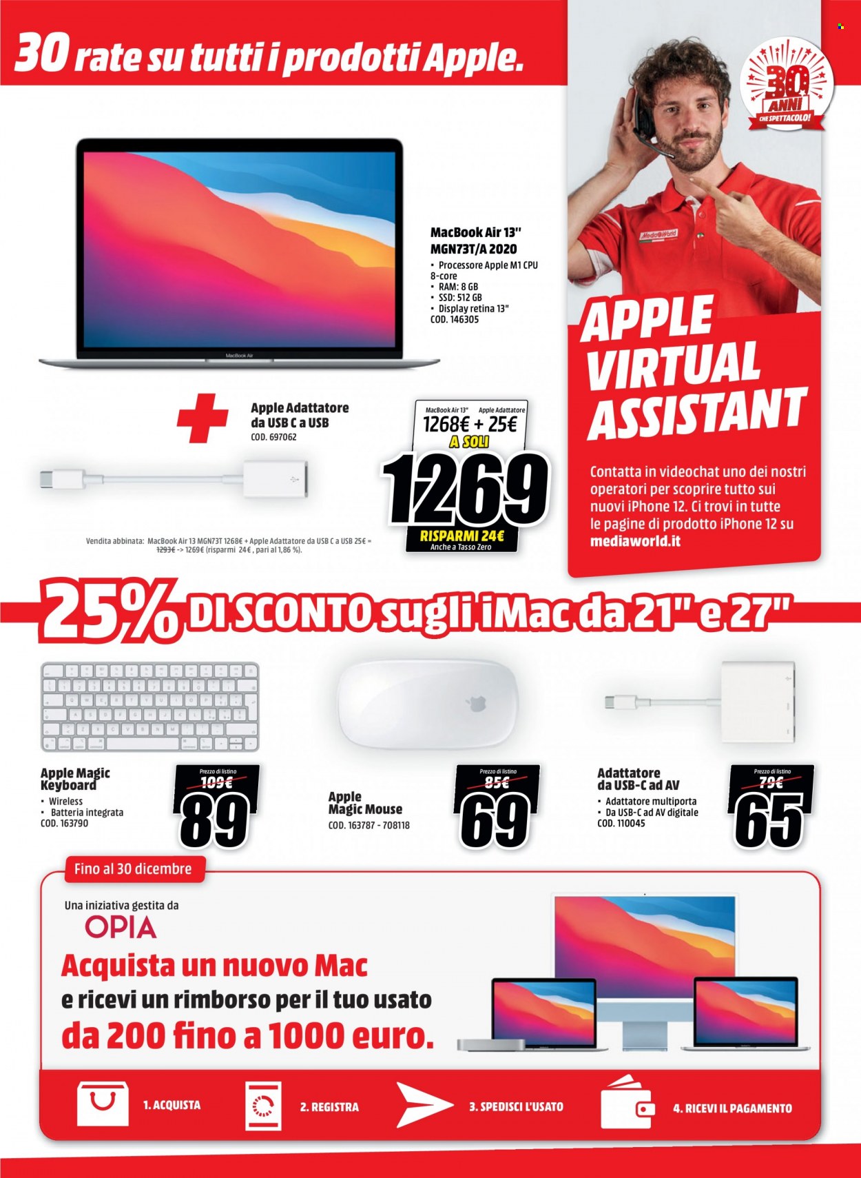 Volantino MediaWorld - 3/12/2021 - 8/12/2021. Pagina 3