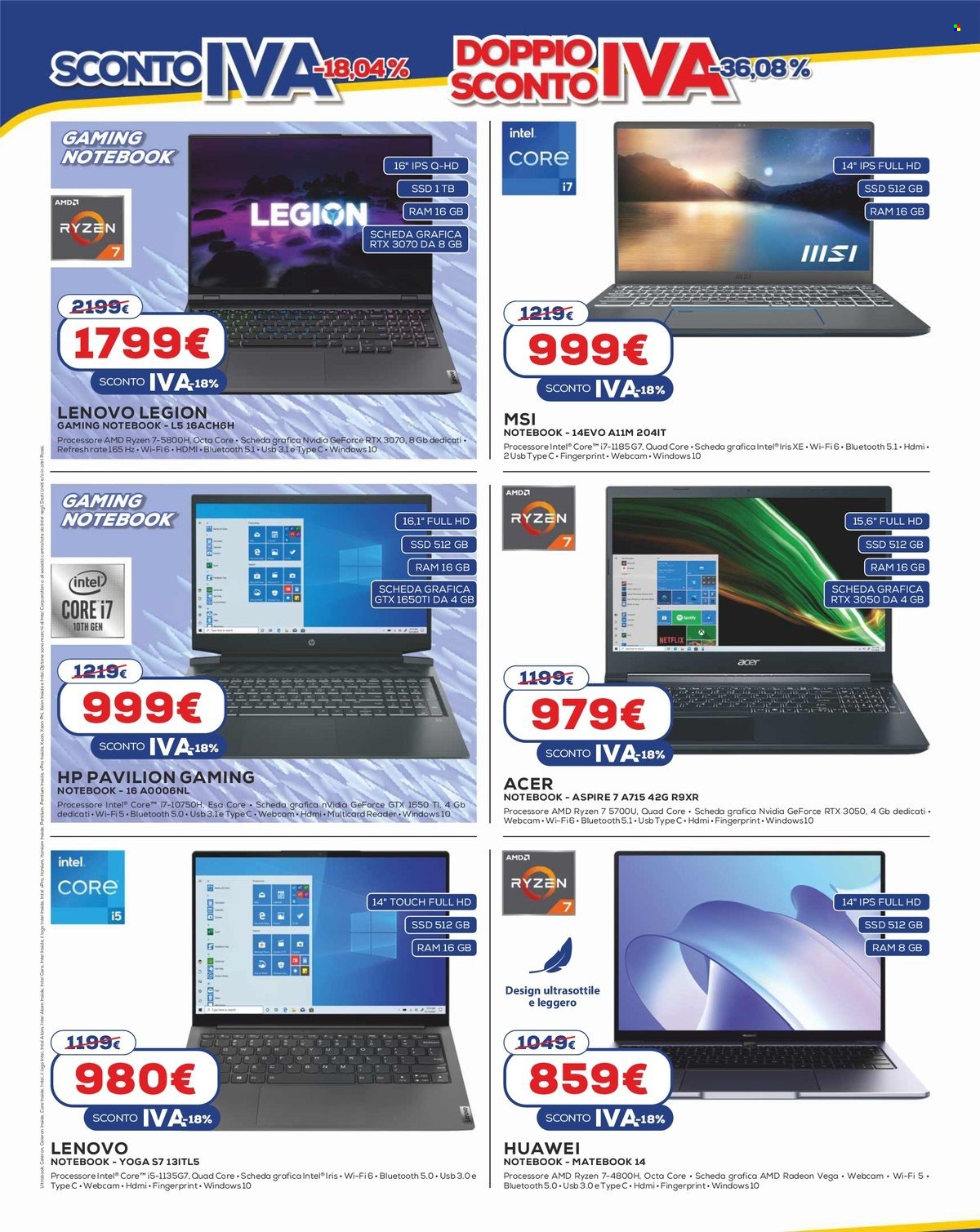 Volantino Euronics - 30/11/2021 - 9/12/2021. Pagina 7