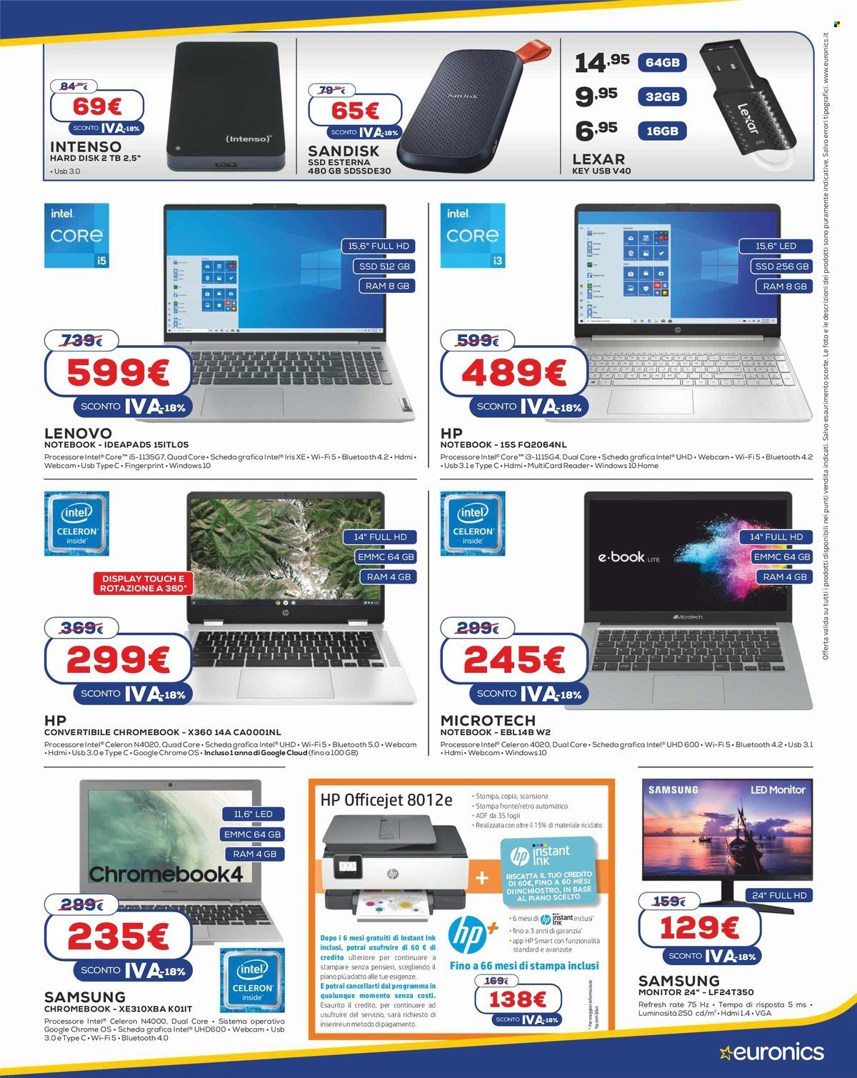 Volantino Euronics - 30/11/2021 - 9/12/2021. Pagina 8
