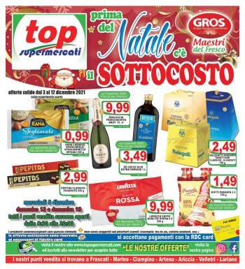 Volantino Top Supermercati - 3/12/2021 - 12/12/2021.