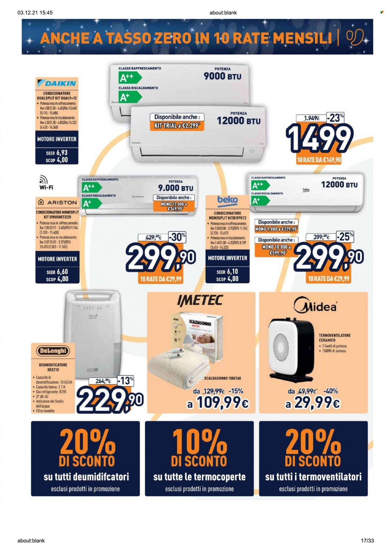 Volantino Unieuro - 3/12/2021 - 24/12/2021. Pagina 17