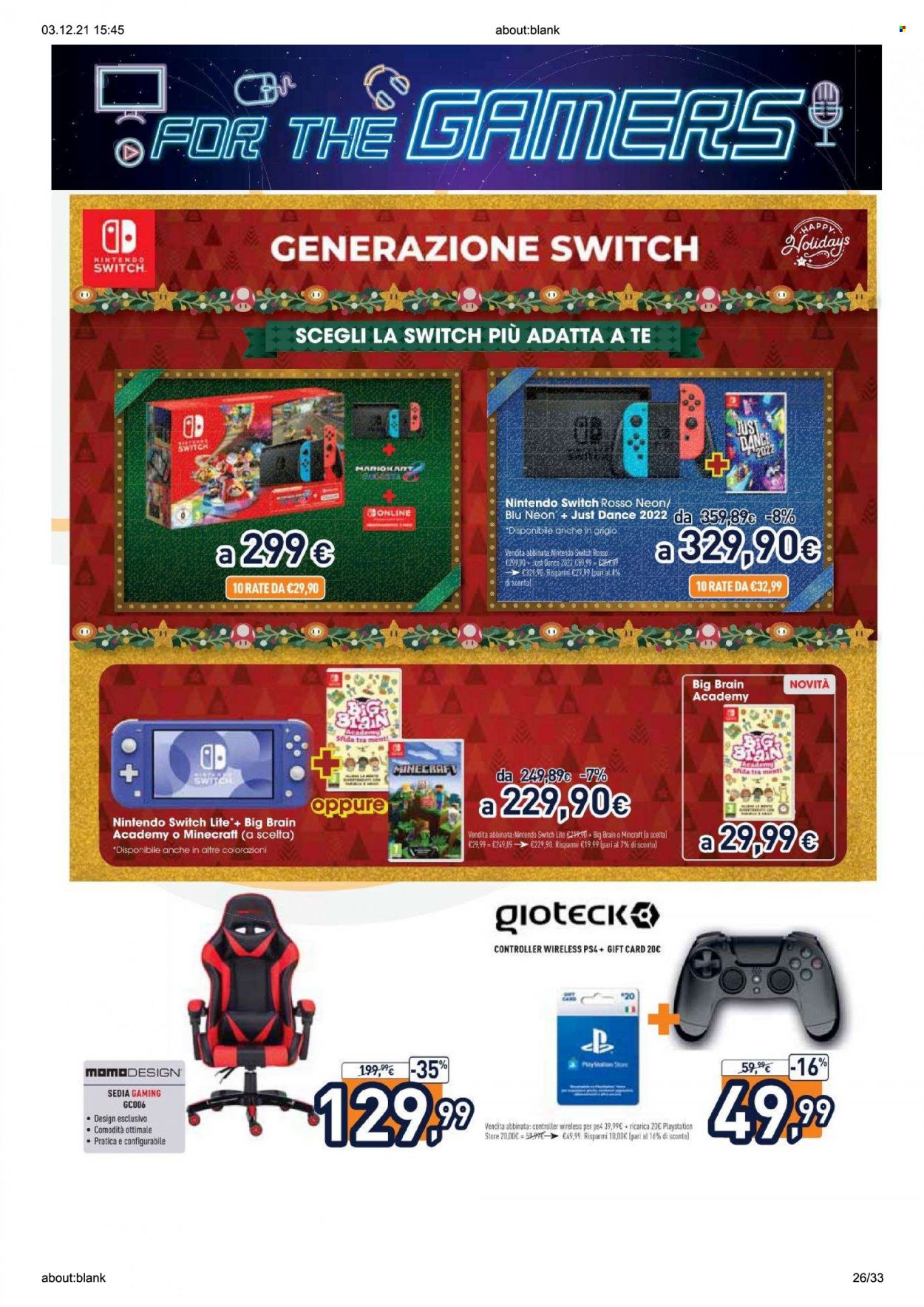 Volantino Unieuro - 3/12/2021 - 24/12/2021. Pagina 26