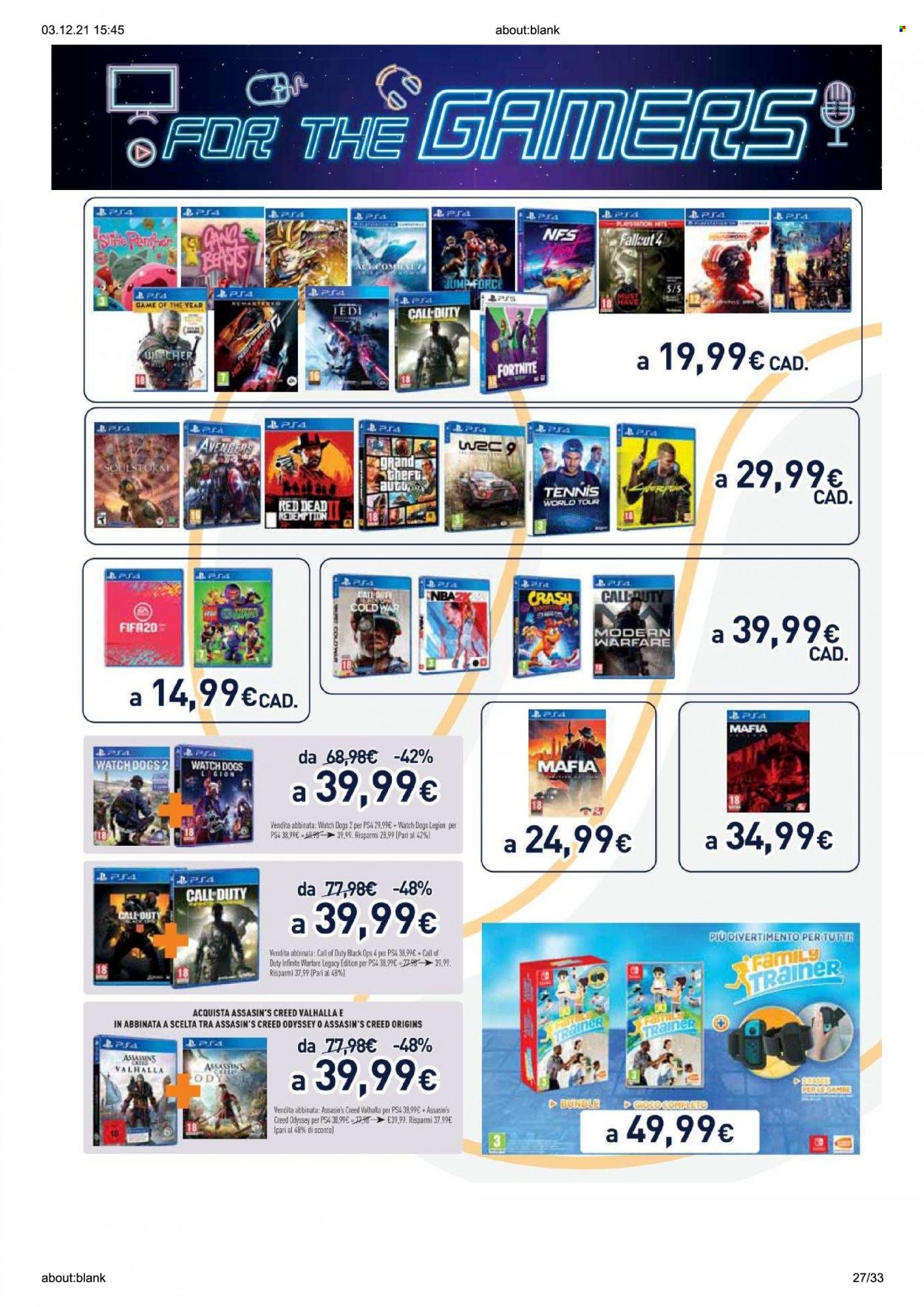 Volantino Unieuro - 3/12/2021 - 24/12/2021. Pagina 27