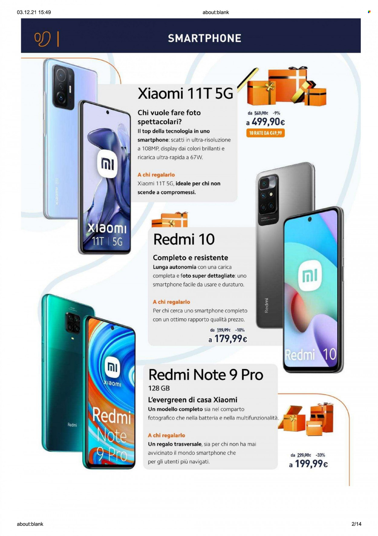Volantino Unieuro - 3/12/2021 - 9/12/2021. Pagina 2