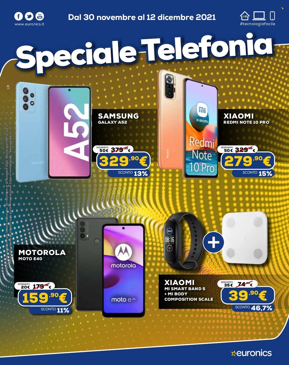 Volantino Euronics - 30/11/2021 - 9/12/2021. Pagina 4