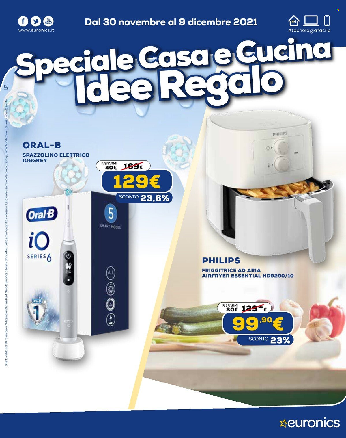 Volantino Euronics - 30/11/2021 - 9/12/2021. Pagina 17