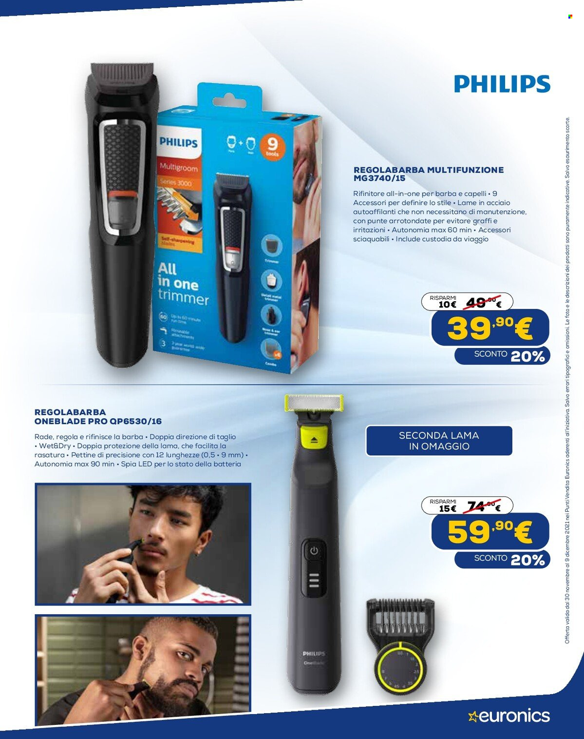 Volantino Euronics - 30/11/2021 - 9/12/2021. Pagina 23
