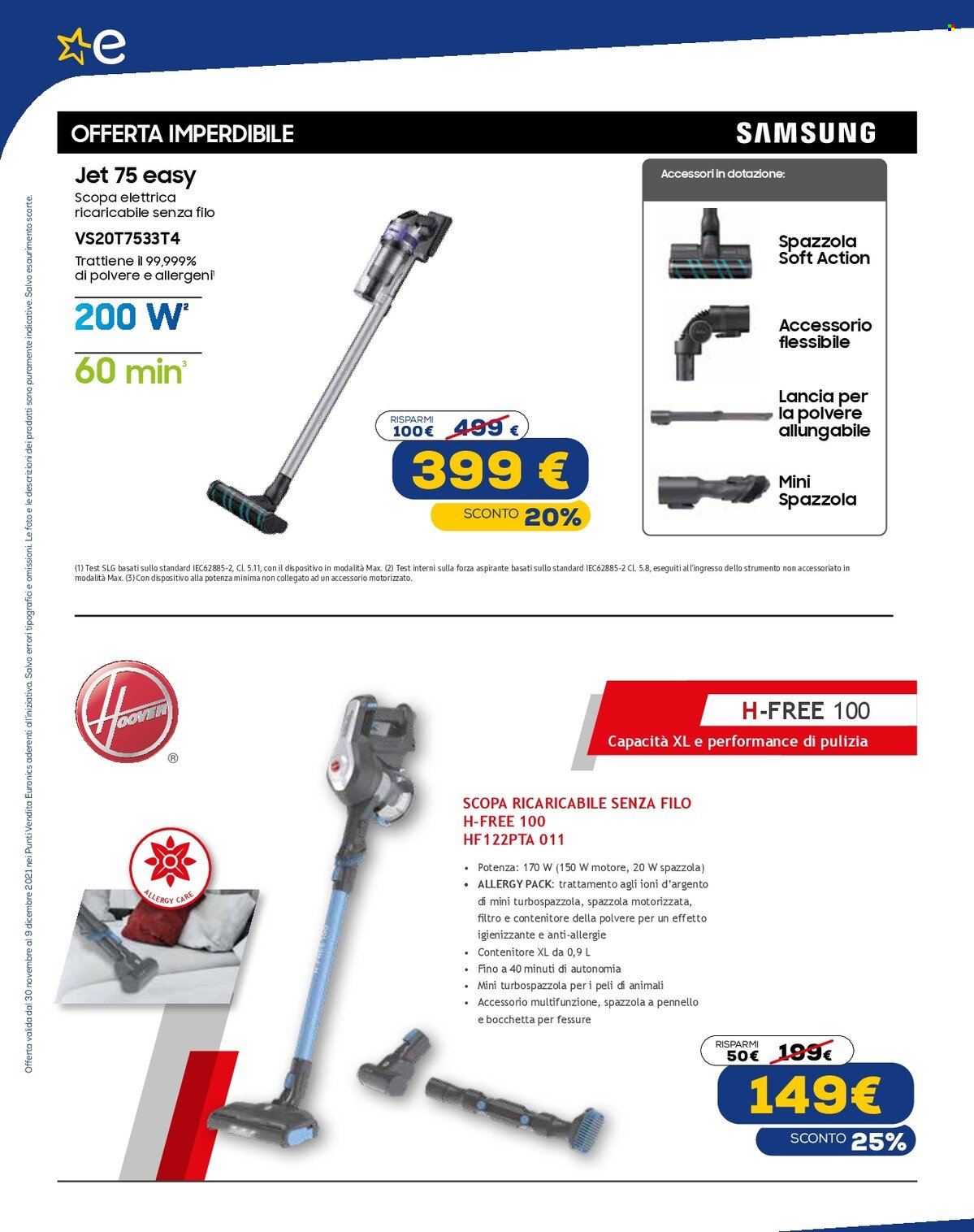 Volantino Euronics - 30/11/2021 - 9/12/2021. Pagina 32