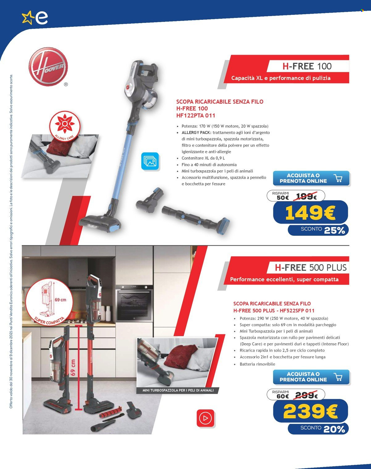 Volantino Euronics - 30/11/2021 - 9/12/2021. Pagina 16