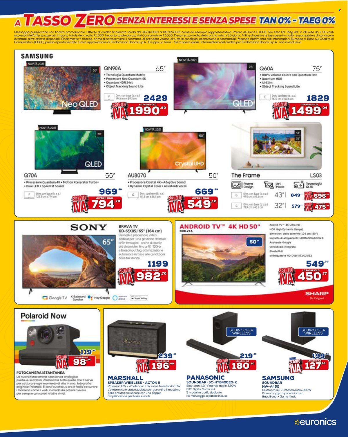 Volantino Euronics - 30/11/2021 - 9/12/2021. Pagina 3