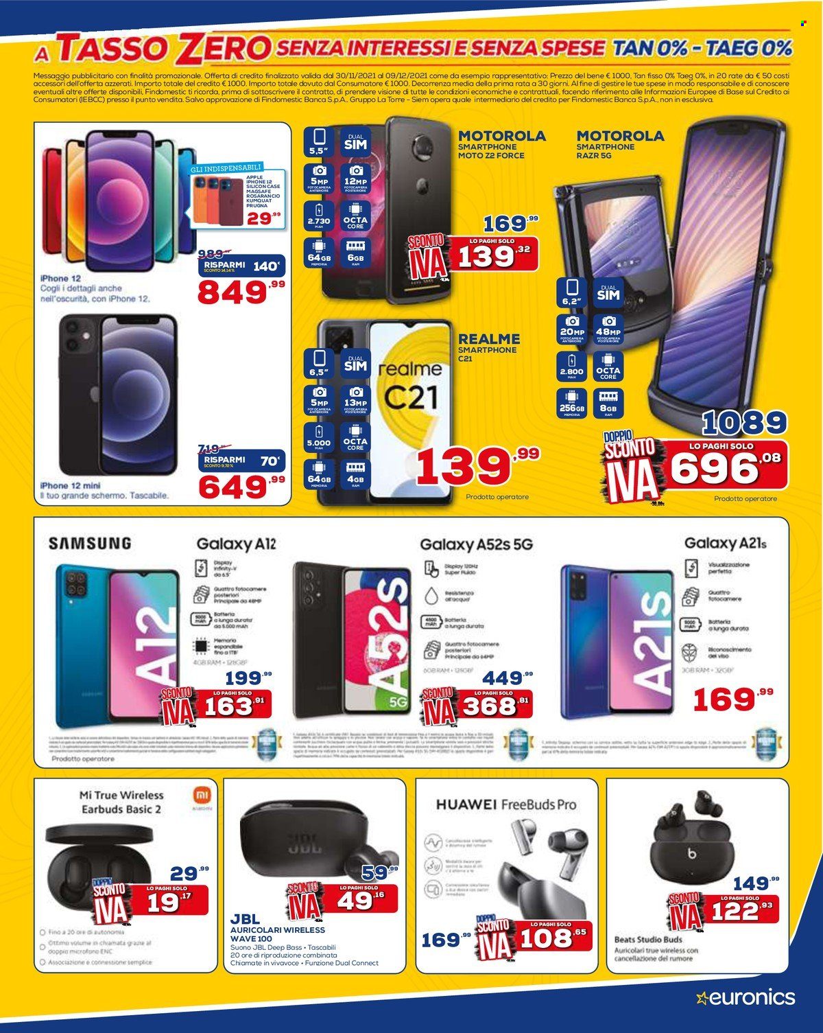 Volantino Euronics - 30/11/2021 - 9/12/2021. Pagina 7