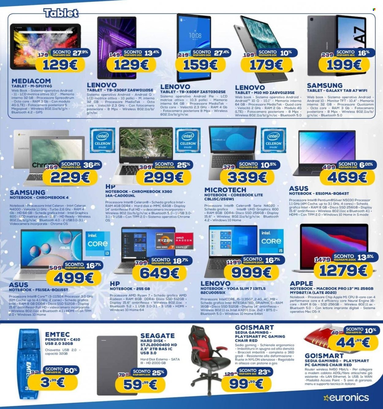 Volantino Euronics - 30/11/2021 - 9/12/2021. Pagina 13