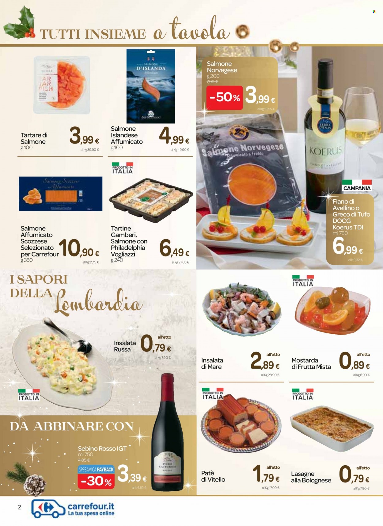 Leták Carrefour - 9.12.2021 - 26.12.2021. Strana 2