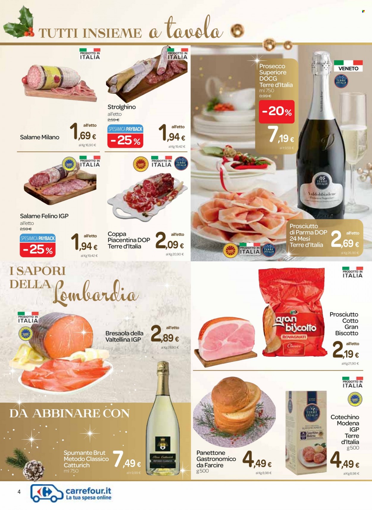 Volantino Carrefour - 9/12/2021 - 26/12/2021. Pagina 4