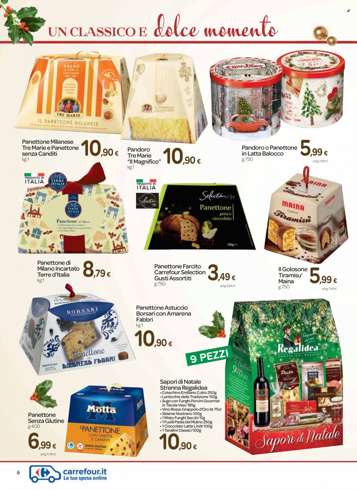Volantino Carrefour - 9/12/2021 - 26/12/2021. Pagina 6