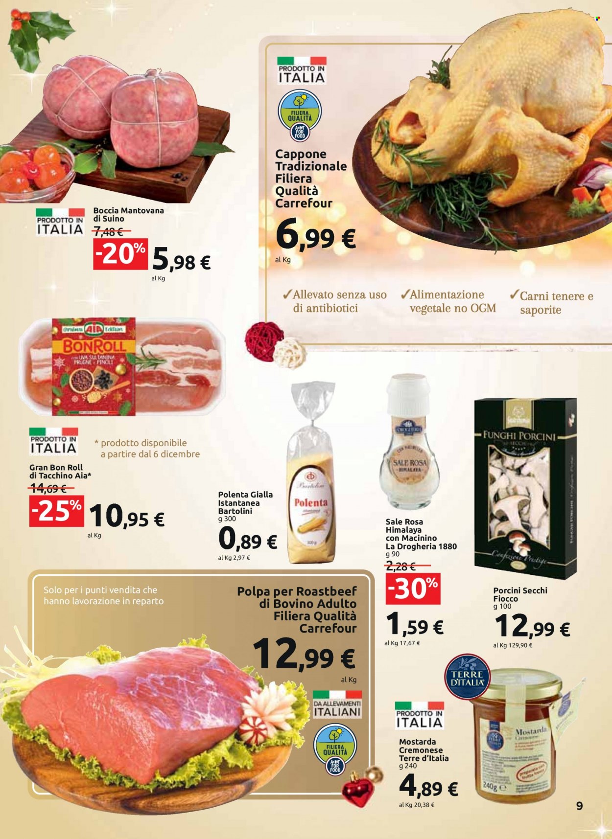 Volantino Carrefour - 30/11/2021 - 24/12/2021. Pagina 9