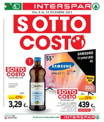 Volantino Interspar - 6/12/2021 - 15/12/2021.