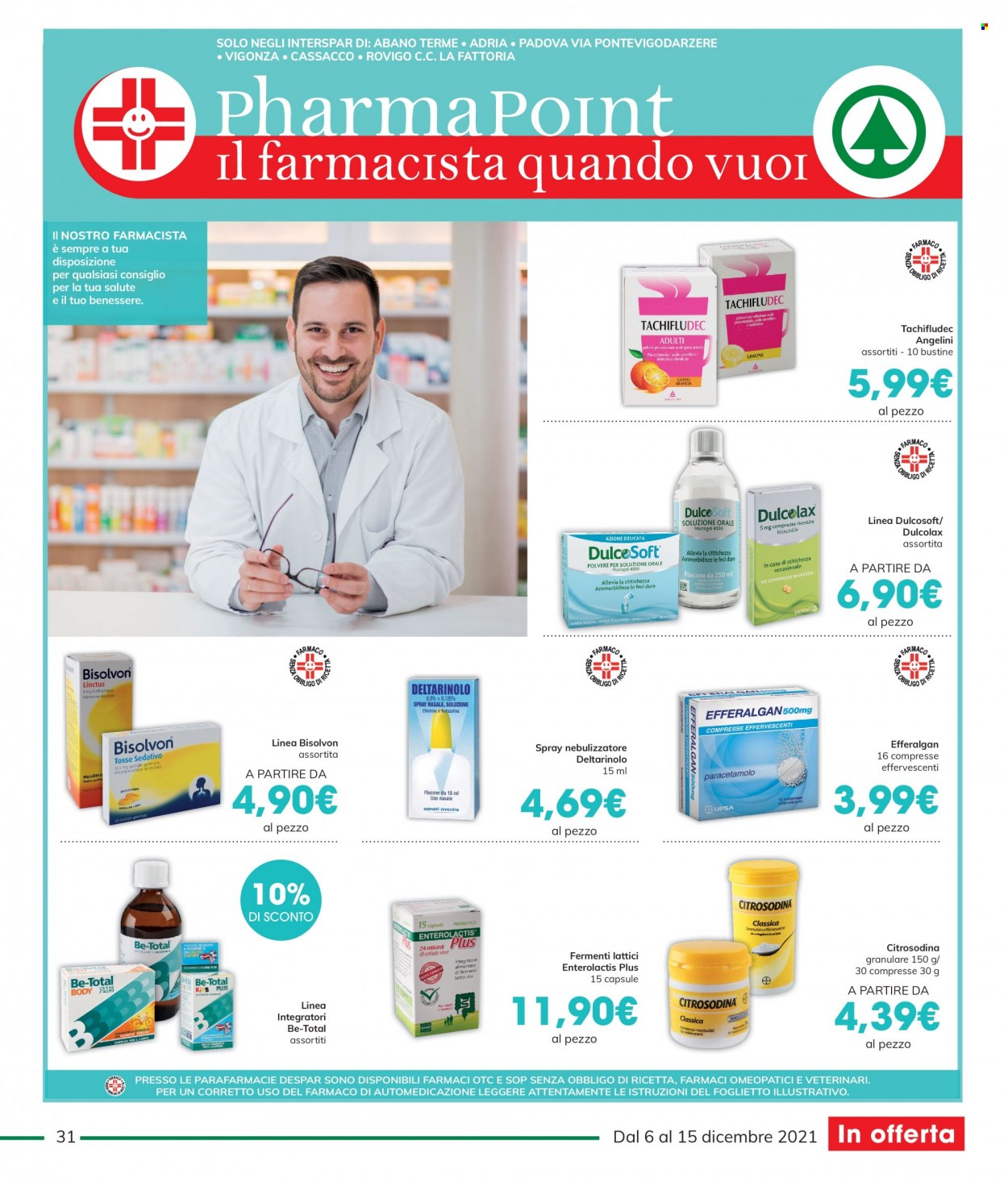 Volantino Interspar - 6/12/2021 - 15/12/2021. Pagina 31