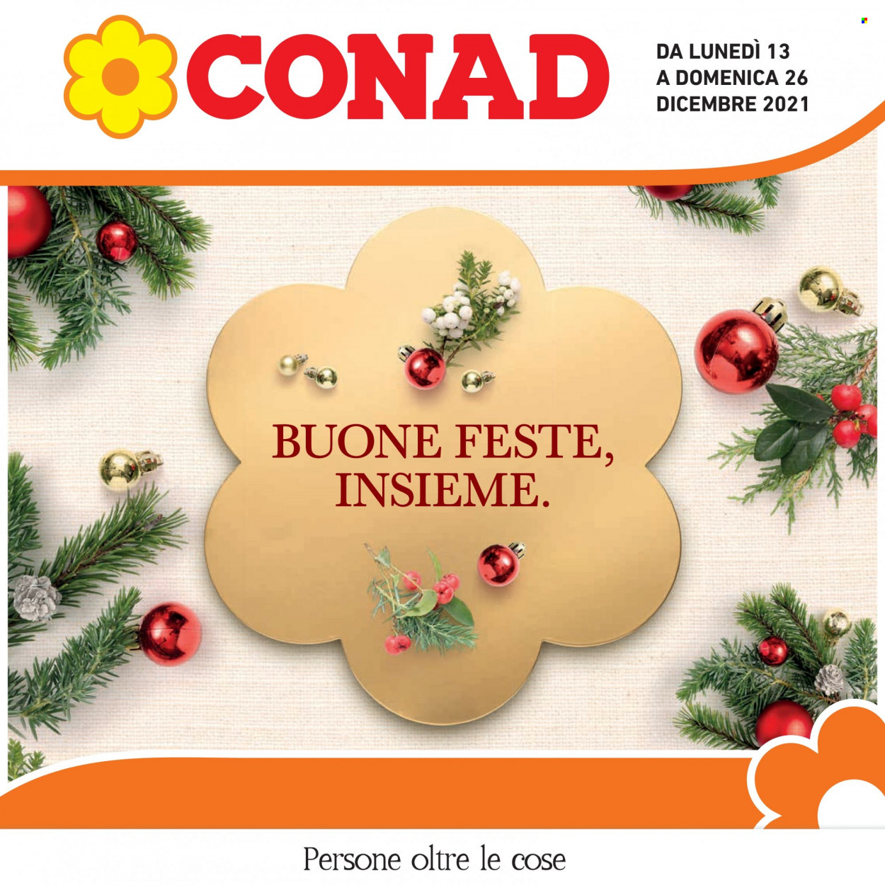 Volantino Conad - 13/12/2021 - 26/12/2021. Pagina 1