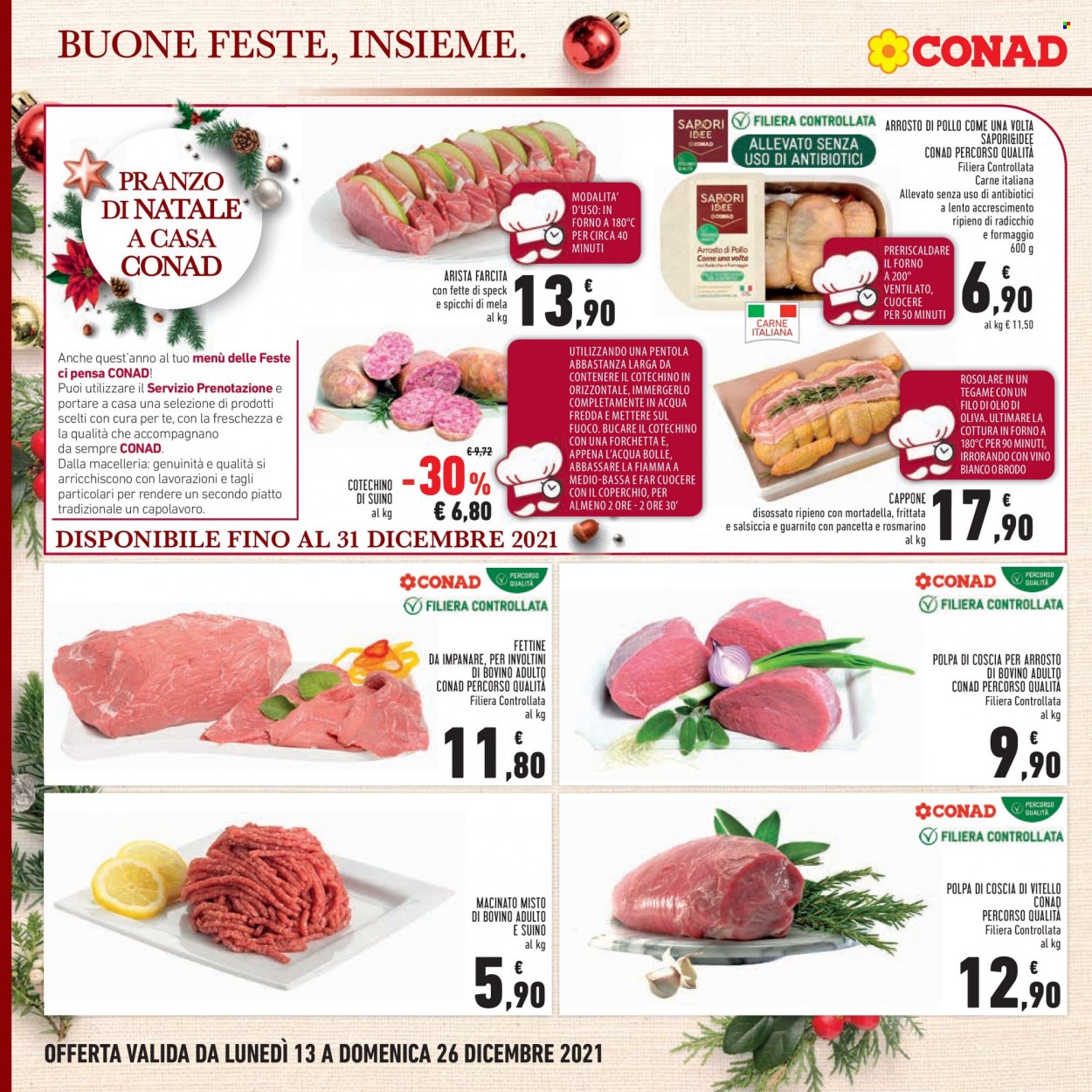 Volantino Conad - 13/12/2021 - 26/12/2021. Pagina 10