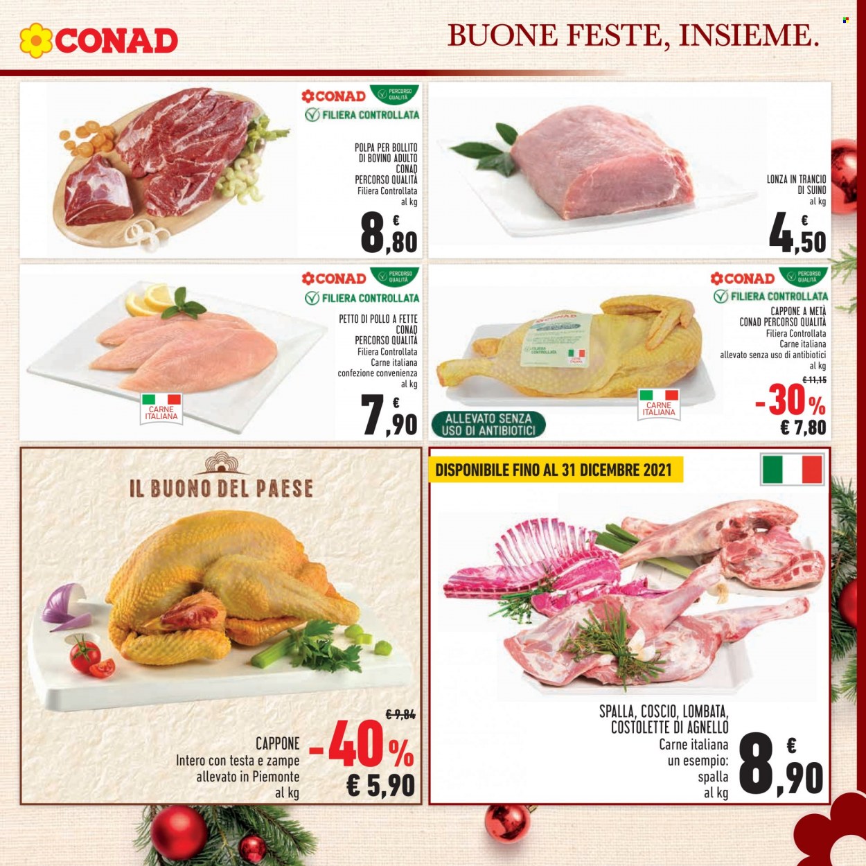Volantino Conad - 13/12/2021 - 26/12/2021. Pagina 11