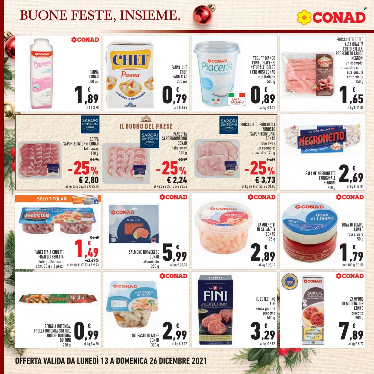 Volantino Conad - 13/12/2021 - 26/12/2021. Pagina 16