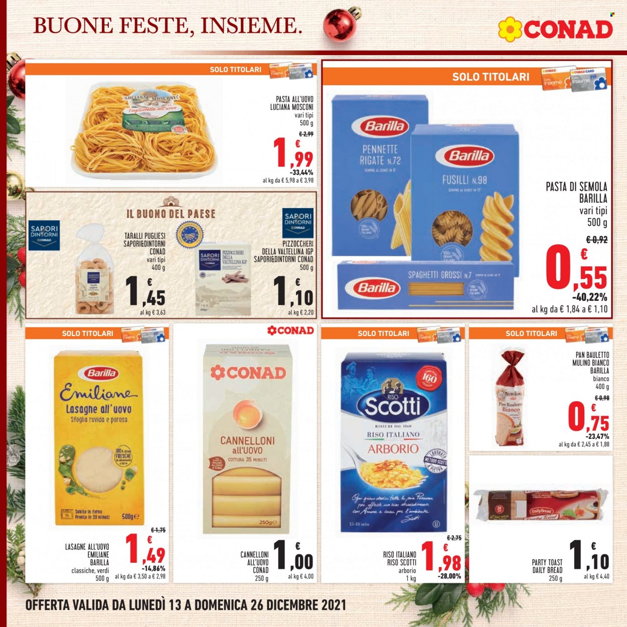 Volantino Conad - 13/12/2021 - 26/12/2021. Pagina 18