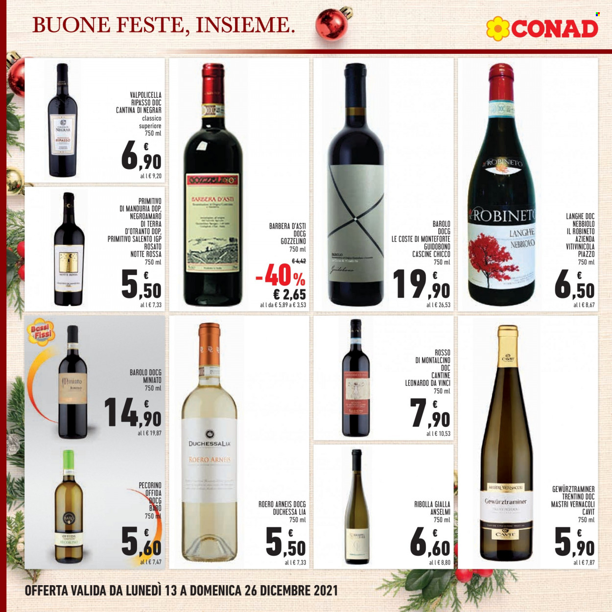 Volantino Conad - 13/12/2021 - 26/12/2021. Pagina 24