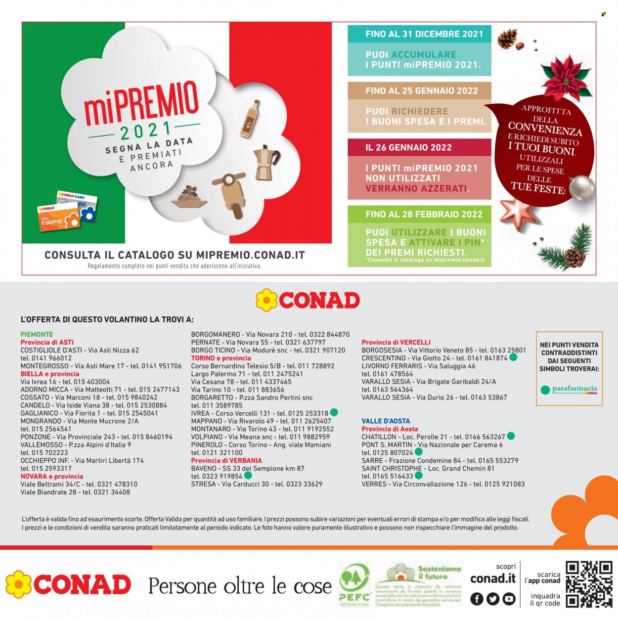 Volantino Conad - 13/12/2021 - 26/12/2021. Pagina 32