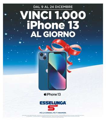 Volantino Esselunga - 9/12/2021 - 24/12/2021.