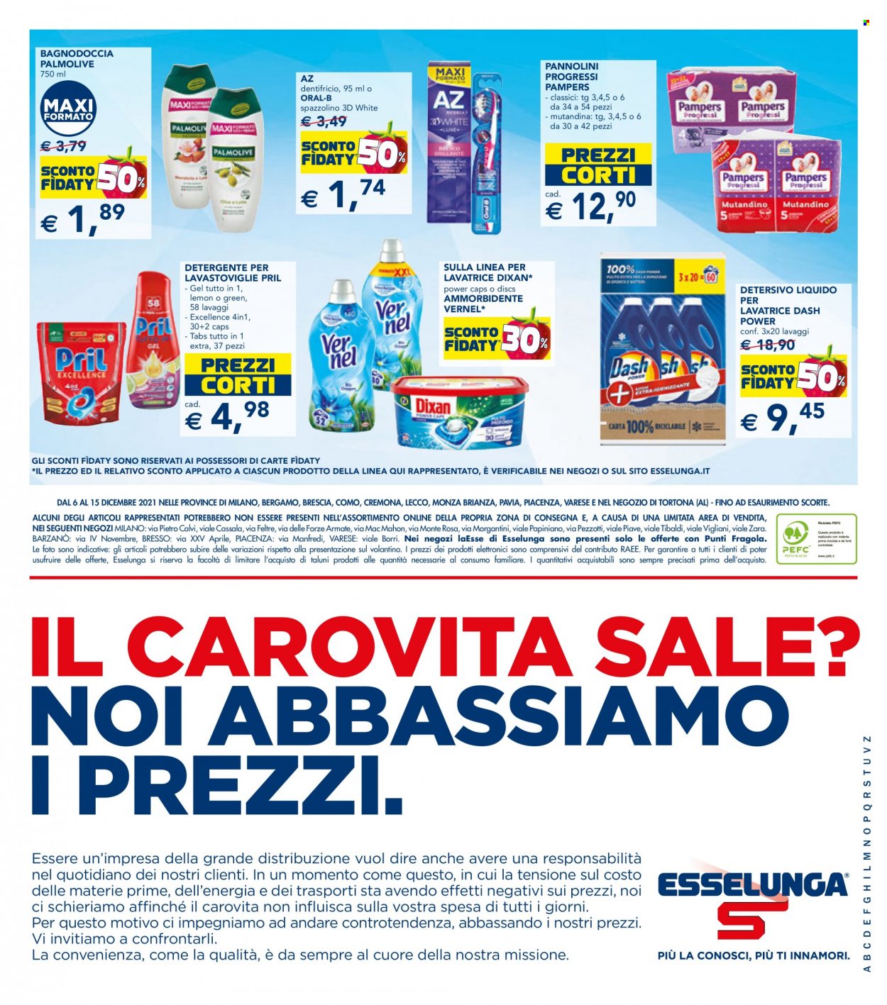 Volantino Esselunga - 6/12/2021 - 15/12/2021. Pagina 20