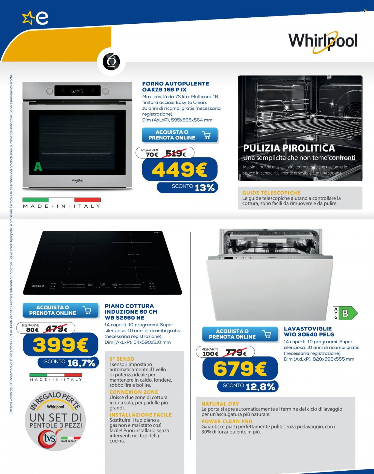 Volantino Euronics - 30/11/2021 - 19/12/2021. Pagina 4