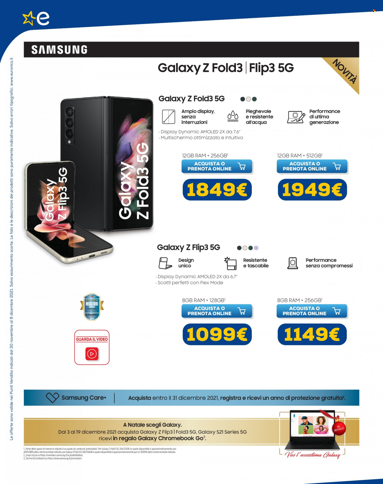 Volantino Euronics - 30/11/2021 - 9/12/2021. Pagina 2