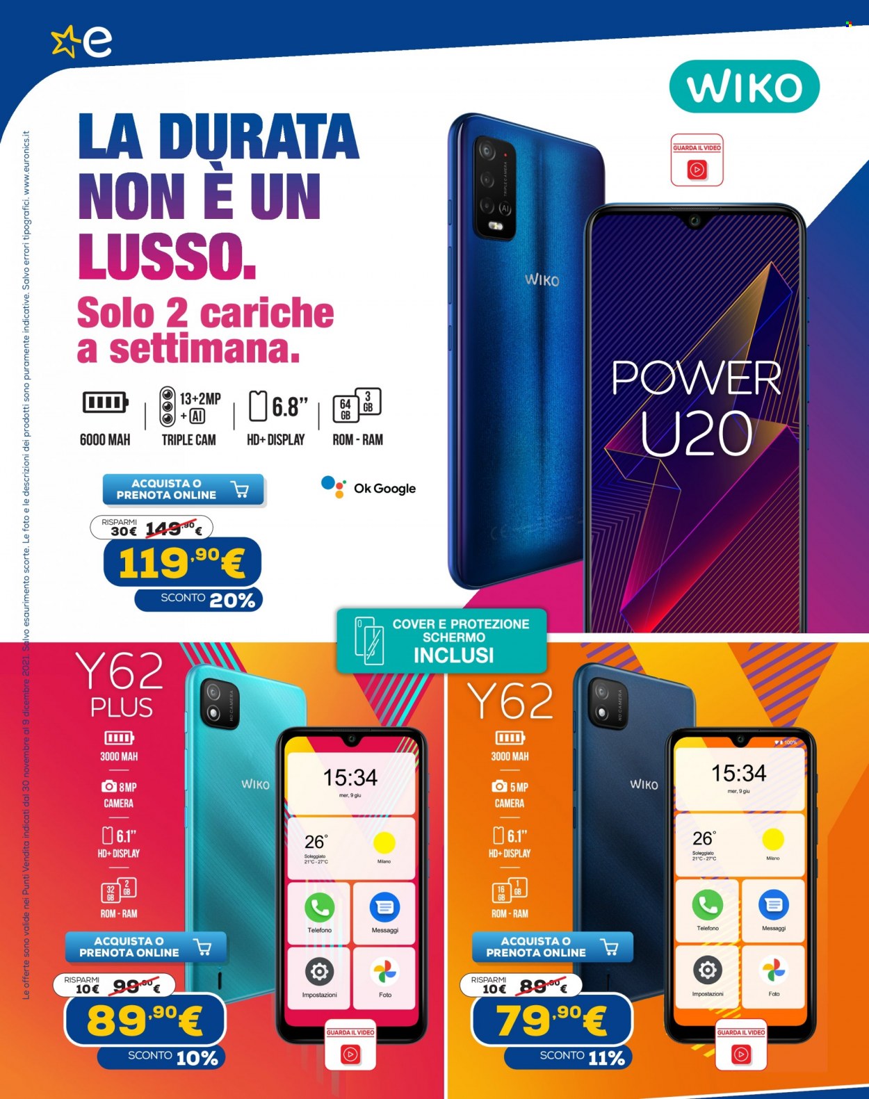 Volantino Euronics - 30/11/2021 - 9/12/2021. Pagina 8