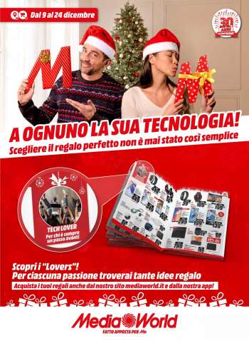 Volantino MediaWorld - 9/12/2021 - 24/12/2021.