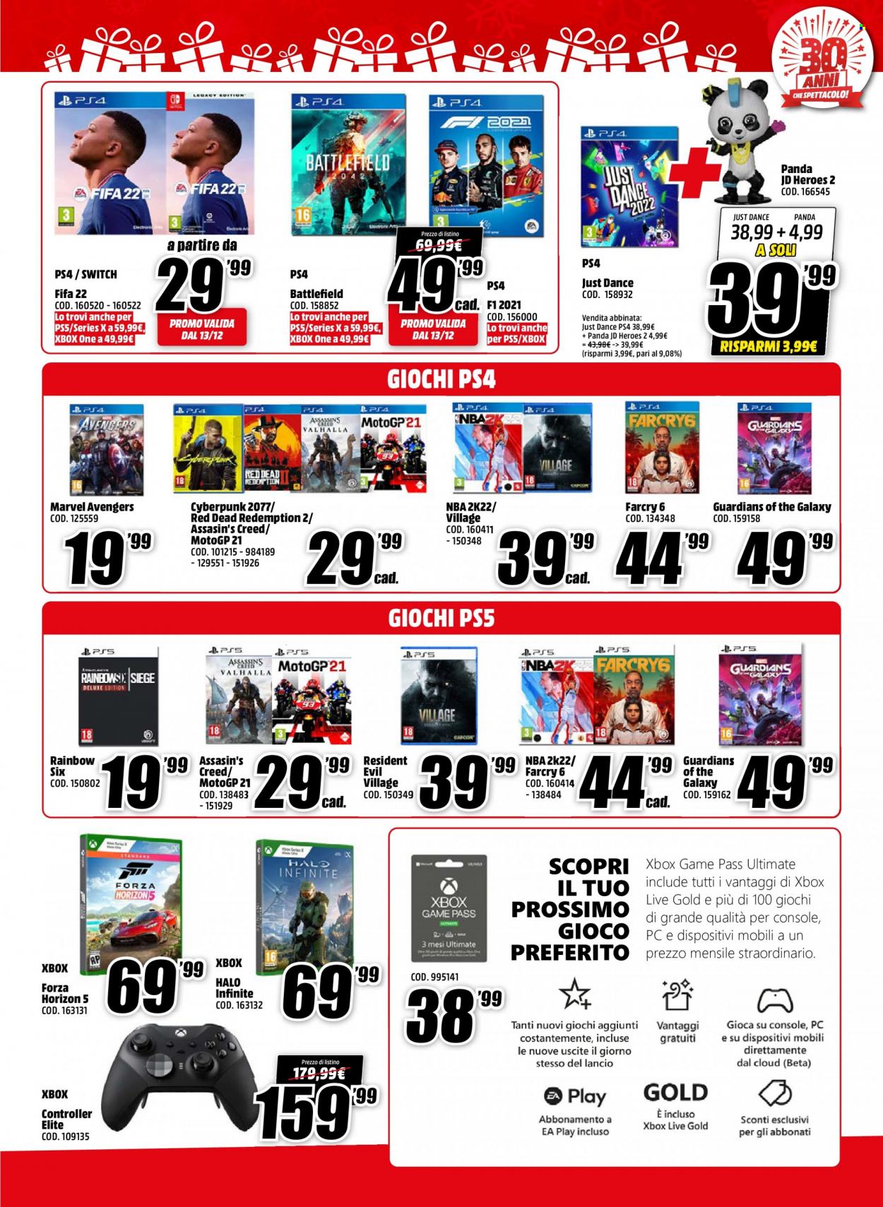 Volantino MediaWorld - 9/12/2021 - 24/12/2021. Pagina 21