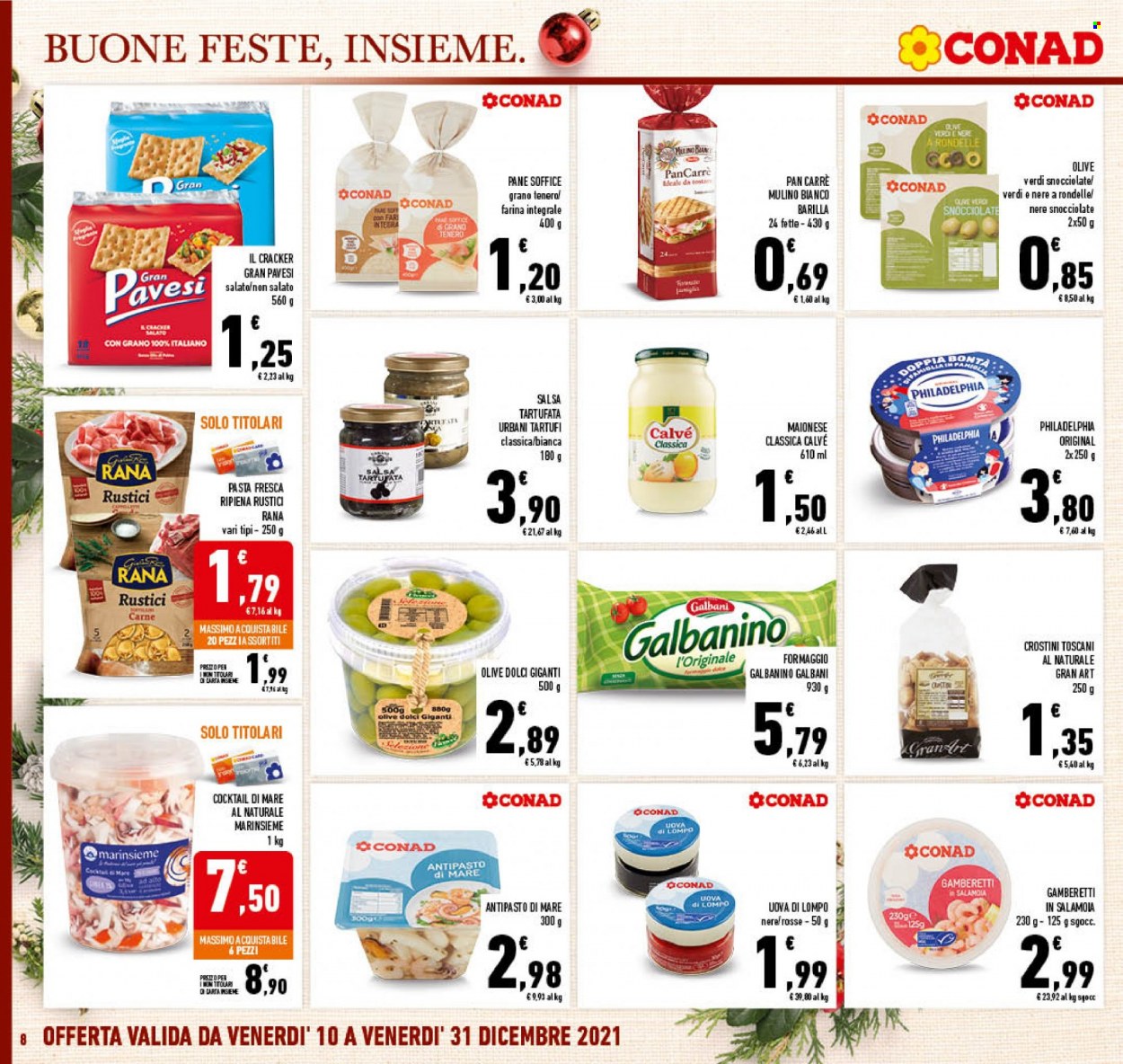 Volantino Conad - 10/12/2021 - 31/12/2021. Pagina 8