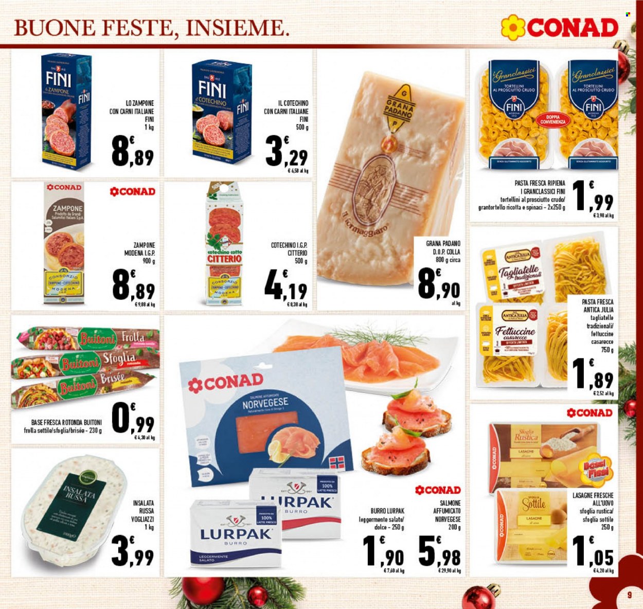 Volantino Conad - 10/12/2021 - 31/12/2021. Pagina 9