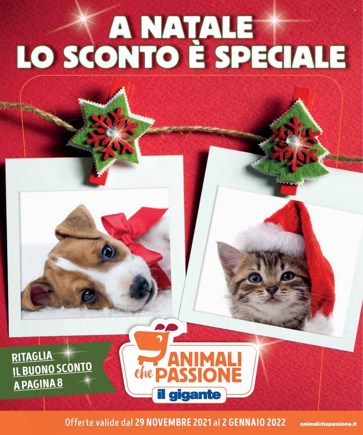 Volantino Il Gigante - 29/11/2021 - 2/1/2022. Pagina 1