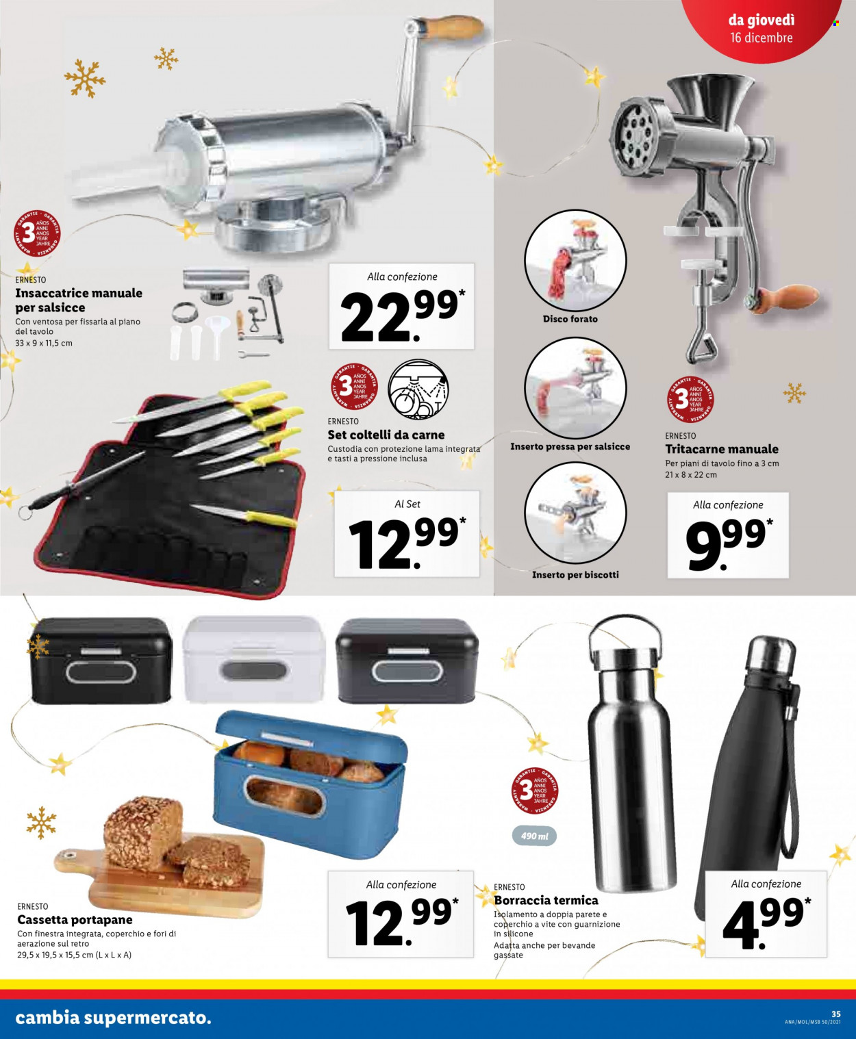 Volantino Lidl - 13/12/2021 - 19/12/2021. Pagina 33