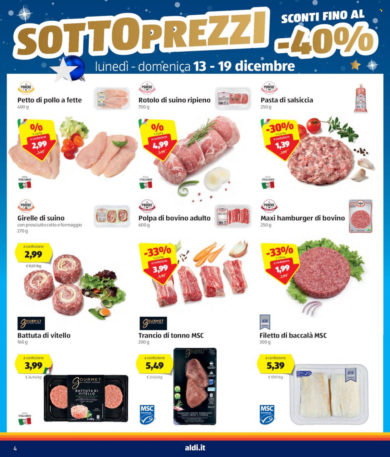 Volantino Aldi - 13/12/2021 - 19/12/2021. Pagina 4