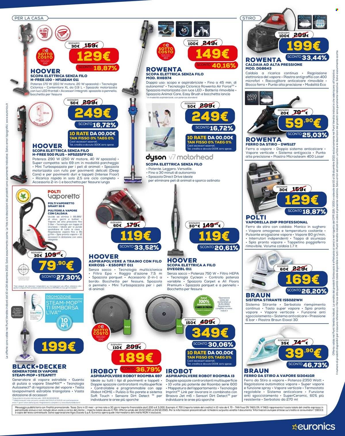 Volantino Euronics - 10/12/2021 - 24/12/2021. Pagina 38