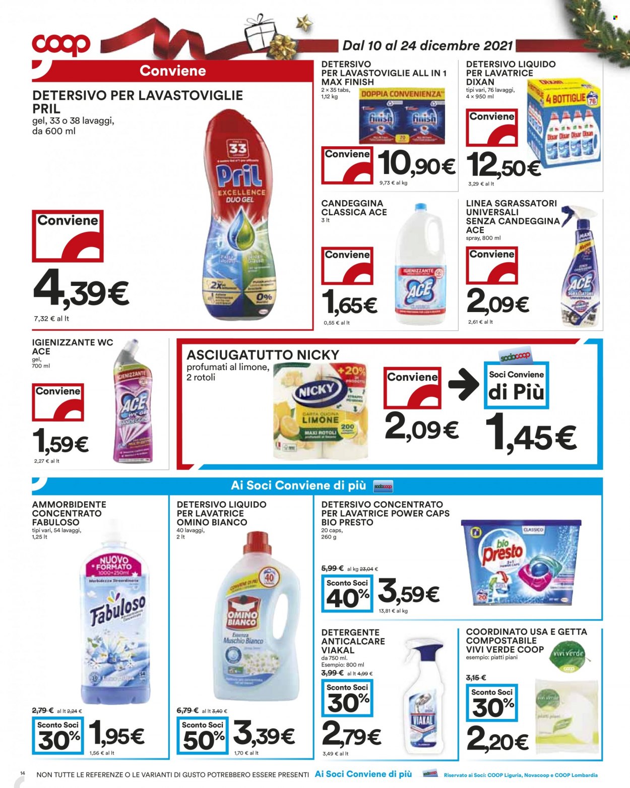 Leták Coop - 10.12.2021 - 24.12.2021. Strana 14