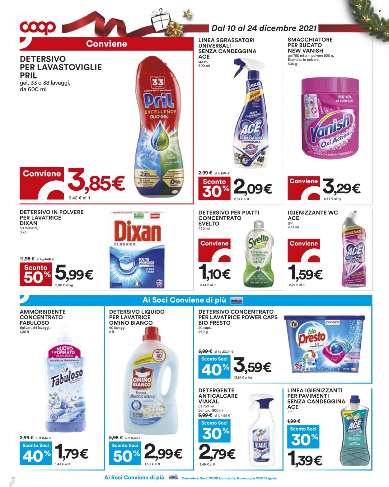 Leták Coop - 10.12.2021 - 19.12.2021. Strana 20