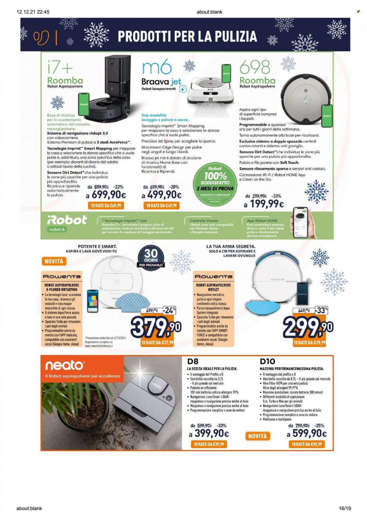 Volantino Unieuro - 10/12/2021 - 24/12/2021. Pagina 16